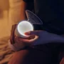 Pompa de san, Lionelo, Fidi One, Trifazata, Functie de masaj, Cu 9 niveluri de intensitate, Cu memorie a ultimelor setari, Autonomie pana la 120 min, Afisaj LED, Cu accesorii, Gri Pal - 33