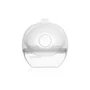 Pompa de san si colector de lapte, Lionelo, Milky 2 in 1, Volum 60 ml, Forma anatomica, Compataibila cu utilizarea cu sutien, Fara bisfenol A, Portabila, Alb - 3