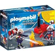 Playmobil - Pompieri cu pompa de apa