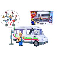 Simba - Set de joaca Autobuzul lui Trevor , Pompierul Sam , Cu figurina, Multicolor