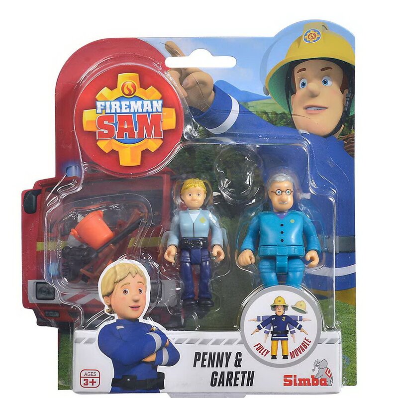 Simba - pompierul sam set figurine penny si gareth 7.5cm