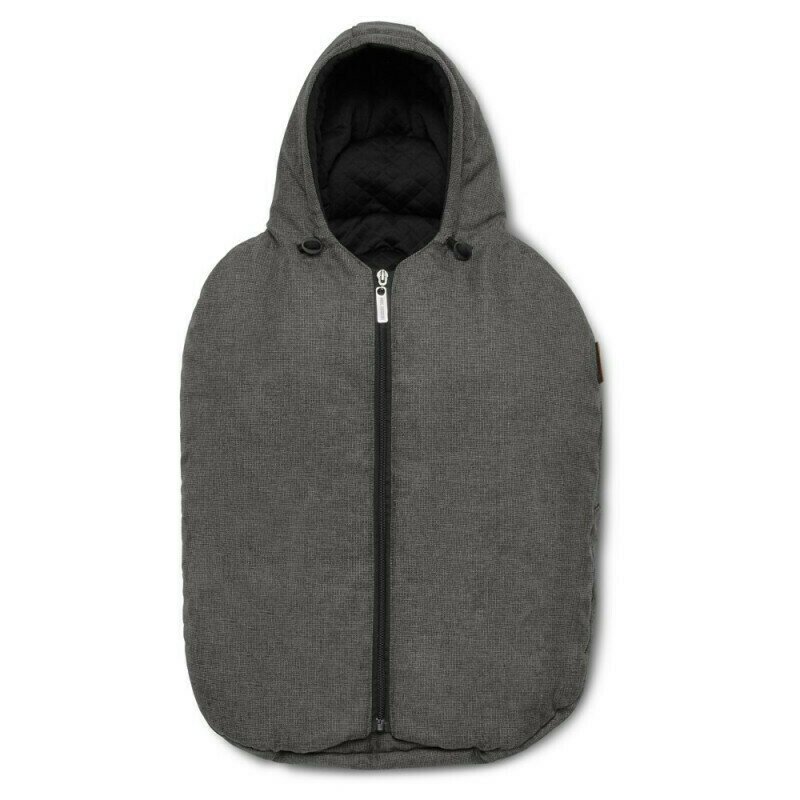 Abc-design - sac termic de iarna tulip asphalt 0-15 luni