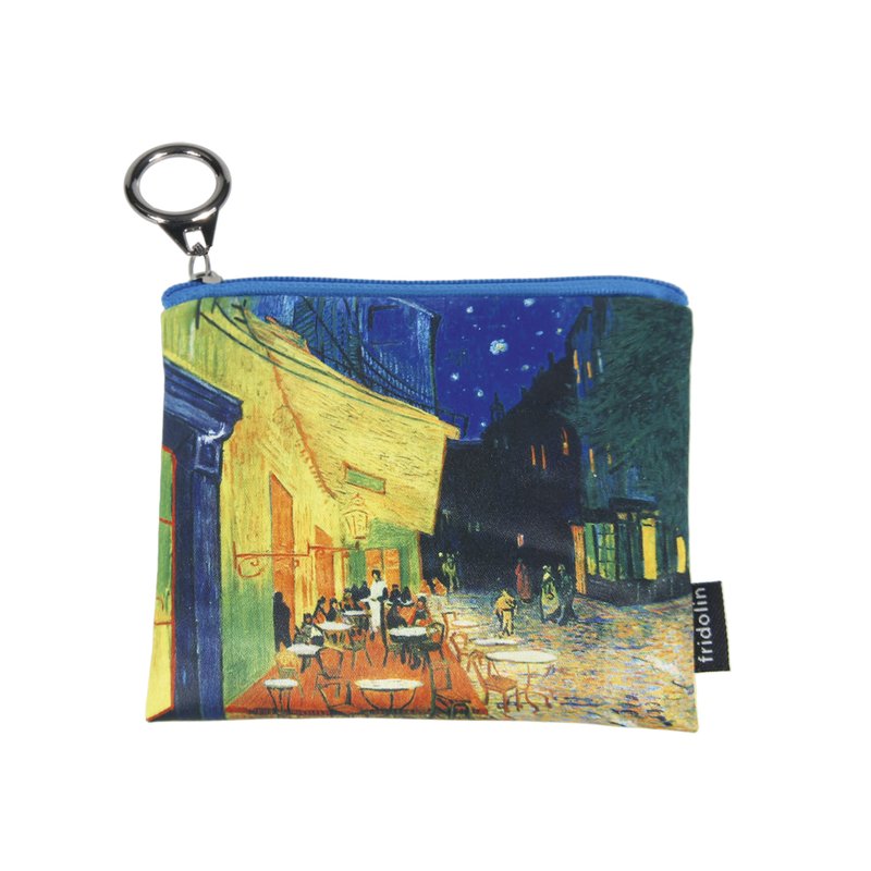 Fridolin - portmoneu textil van gogh cafe de nuit