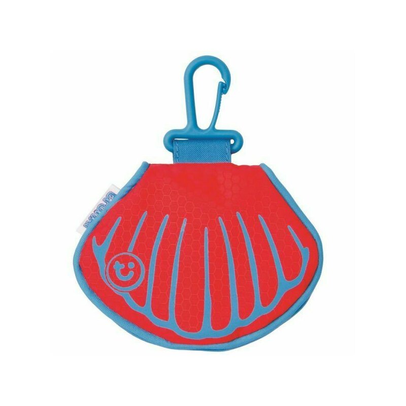 Trunki - accesoriu portmoneu clam, rosu