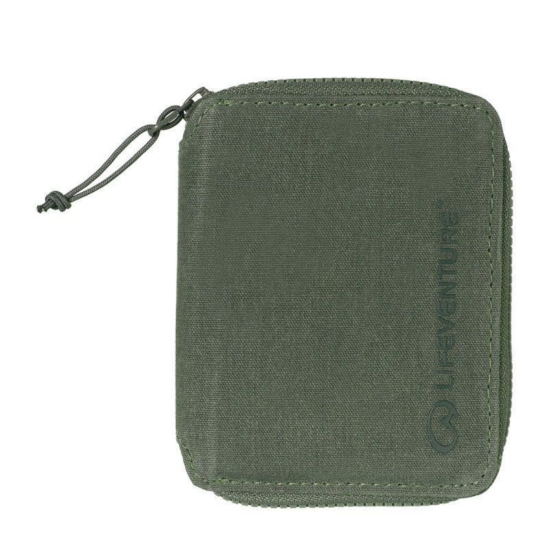 Lifeventure - portofel bi-fold cu protectie rfid, olive