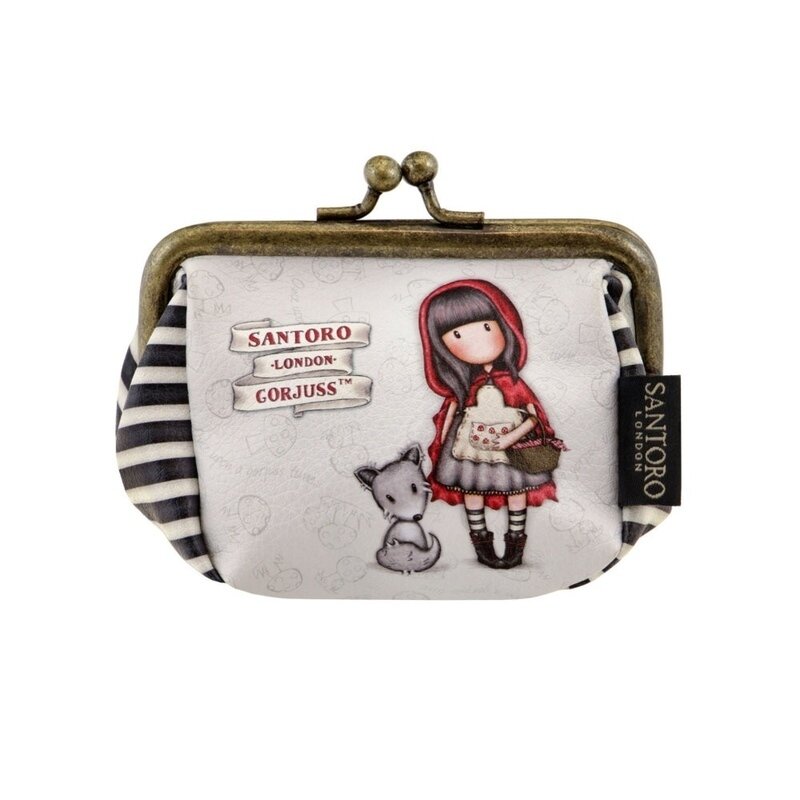 Portofel cu clips Gorjuss Little Red Riding Hood