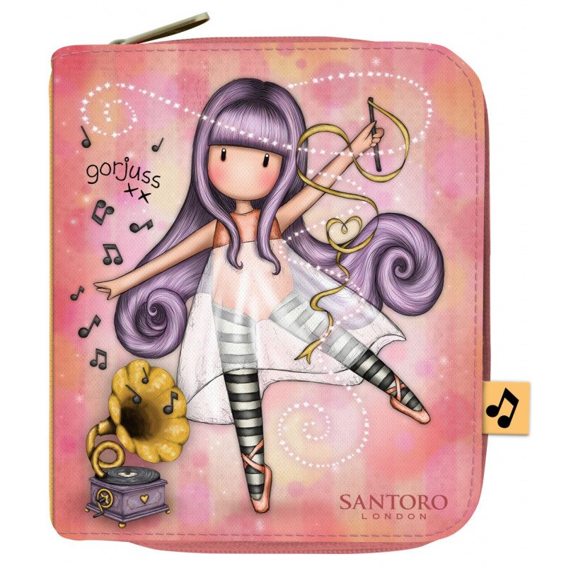 Portofel pliabil gorjuss melodies little dancer