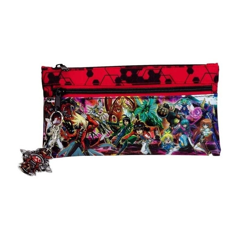 Pouch cu doua fermoare colectia bakugan