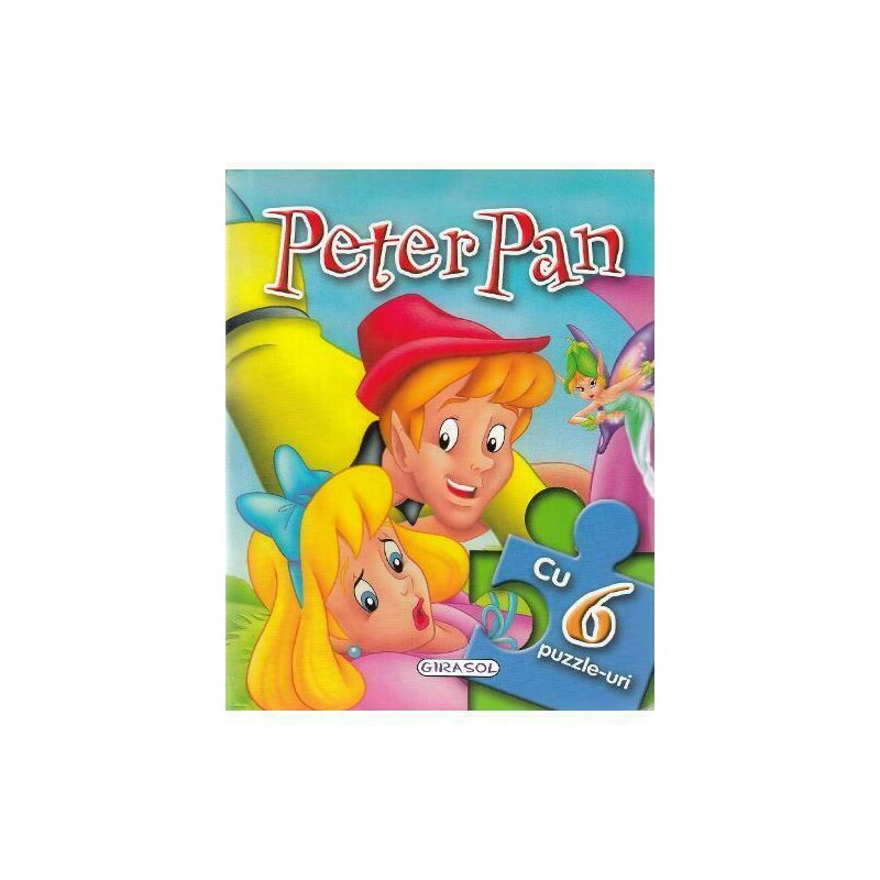 Povesti cu puzzle - peter pan, 36 piese