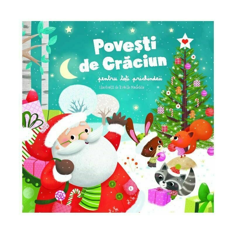 Editura kreativ - carte cu povesti povesti de craciun pentru toti prichindeii