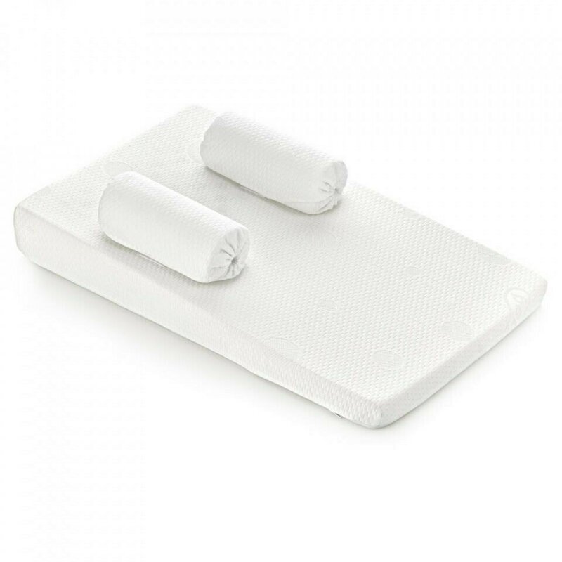 Babyjem - pozitionator cu plan inclinat baby eco reflux white