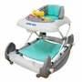 Premergator, Baby Mix, Pana la 12 kg, Cu muzica si lumini, Cu roti din silicon, Cu balansoar, 75x70 cm, Mint - 8