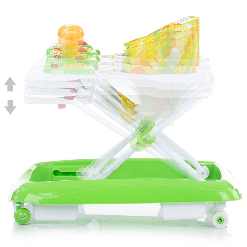 Chipolino - premergator interactiv rolly , pear, pliabil, verde