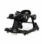Premergator multifunctional, Asalvo, F1, Reglabil pe inaltime, Scaun detasabil, Cu sunete si lumini, 6 luni+, Black - 1