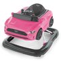 Premergator multifunctional, Bright Starts, Ford Mustang, Cu elemente detasabile, Utilizat ca premergator si antemergator si masinuta individuala, Cu sunete si lumini, 6 luni+, Pink - 2