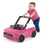 Premergator multifunctional, Bright Starts, Ford Mustang, Cu elemente detasabile, Utilizat ca premergator si antemergator si masinuta individuala, Cu sunete si lumini, 6 luni+, Pink - 17