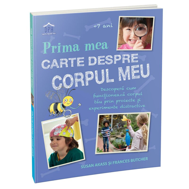 Dph - carte educativa prima mea carte despre corpul uman