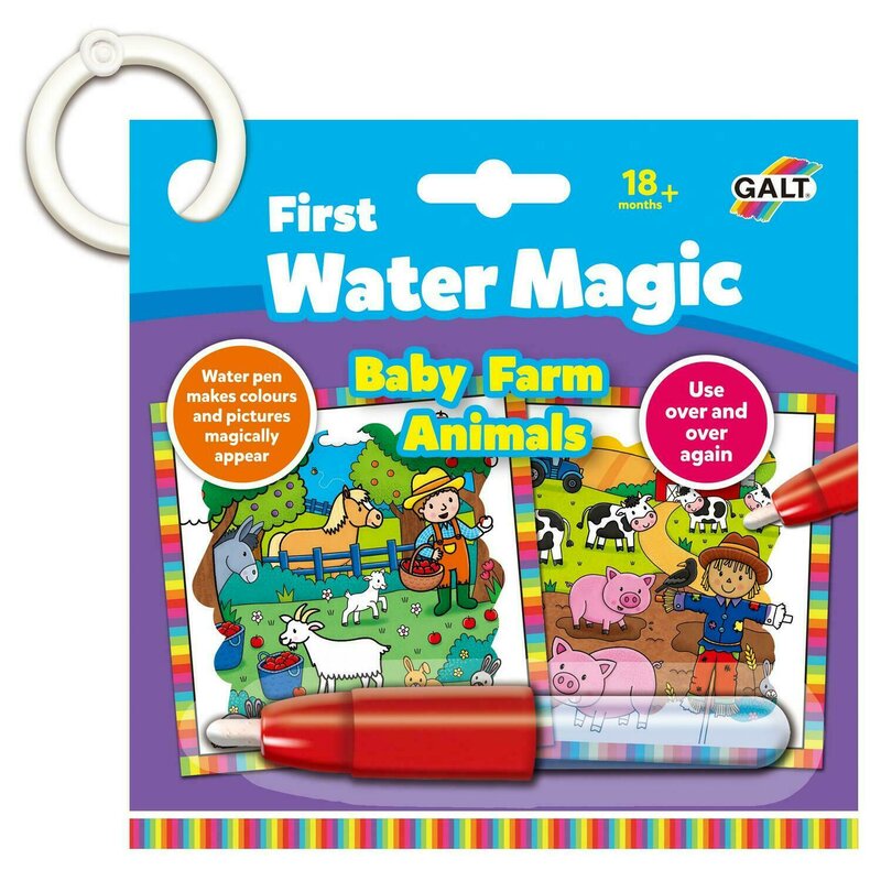 Galt - pictura cu apa animalutele de la ferma water magic