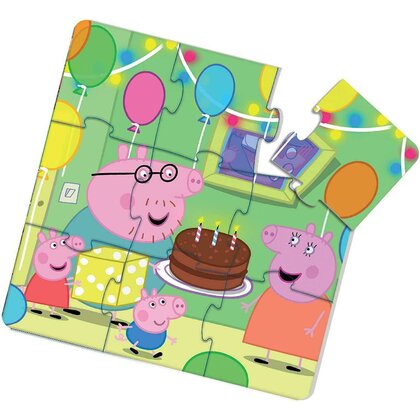 Lisciani - Set de jocuri Prima mea colectie , Peppa Pig