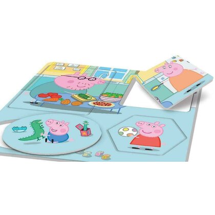 Lisciani - Set de jocuri Prima mea colectie , Peppa Pig