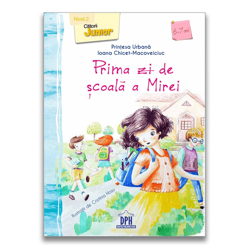 Carte educativa prima zi de scoala a mirei