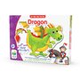 THE LEARNING JOURNEY - Puzzle de podea Dragon Puzzle Copii, piese 12 - 2
