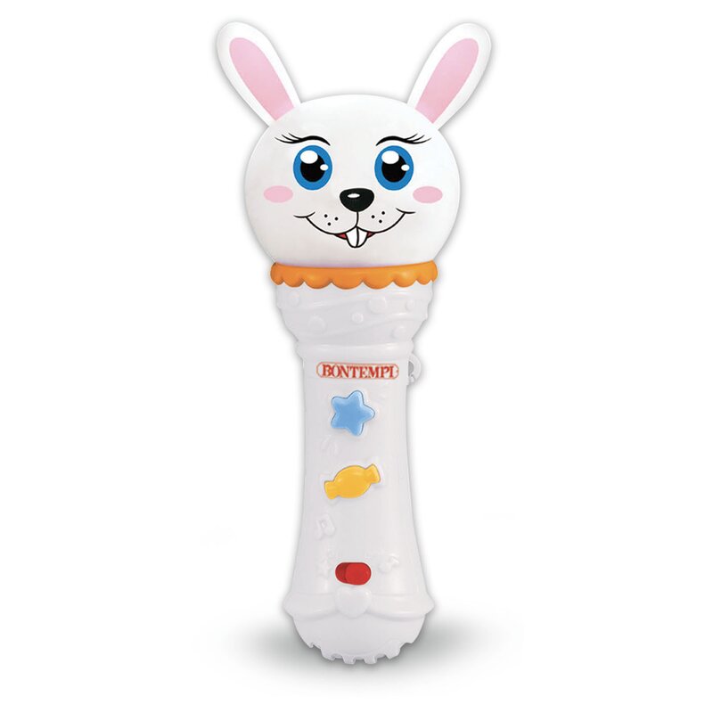 Bontempi - microfon iepuras pentru bebelusi