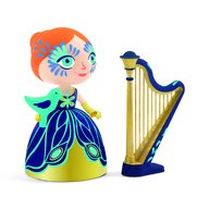 Djeco - Printesa Elisa cu harpa