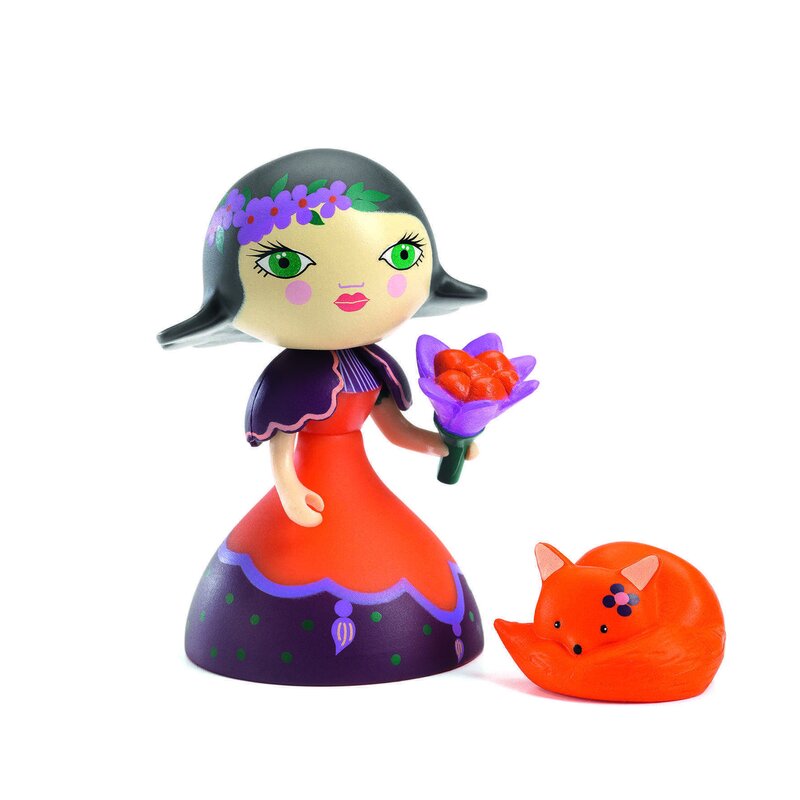 Djeco - set figurine printesa oya si vulpita