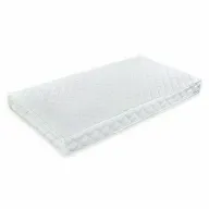 Saltea patut bebe, Babyneeds, Confort, Cu husa detasabila, Antialergica, Spuma, 160x80x15 cm, 0 luni+, Alb