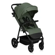 Black Friday - Reduceri Carucior sport, Lionelo, Iva, Sustine 22 kg, 6 luni+, Capotina mare, Impermeabila, Protectie SPF 50+, 3 pozitii inclinare spatar, 8 pozitii inclinare suport picioare, 5 pozitii reglare maner, Include plasa de tantari si suport pt biberon, Verde Promotie