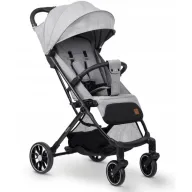 carucior sport pentru copii, 78 x 33 x 104 cm, nukido paseo 716003 - gri deschis