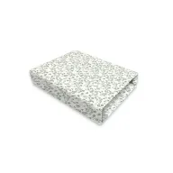 Cearceaf cu elastic, MimiNu, Premium, Pentru patut leagan sau patut co-sleeper, Dimensiune 90x40 cm, Din bumbac certificat Oeko Tex Standard 100, Meadow