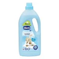 Balsam concentrat pentru haine, Chicco, Fara coloranti si substante nocive, Testat dermatologic, 60 de spalari, Sweet Talcum, 0 luni+, 1.5L