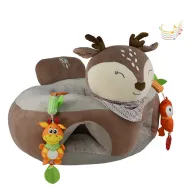 Fotoliu cu muzica si jucarii, Bebe Stars, Deer, Pentru copii