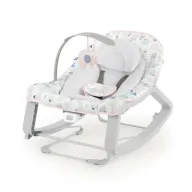 Balansoar, InGenuity, Keep Cozy, 3 in 1, Pana la 18 kg, Cu vibratii, Cu doua pozitii de inclinare, Cu jucarie detasabila, Pink