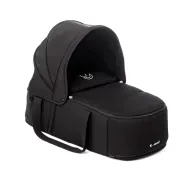 Landou portabil, Jane, Montare in carucior, Cu manere, Cu salteluta 95% materiale reciclate cu protectie UPF50, 67x29.5x43 cm, 0-9 Kg, Coal