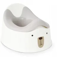 Olita pentru copii, Primabobo, Alex, Compartiment detasabil, Design ursulet,  Fara BPA, Gri