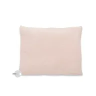 Perna clasica de dormit, Qmini, Cu husa detasabila cu fermoar, Din muselina dubla, 30x40 cm, Powder Pink