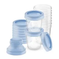 Philips Avent - Set recipiente , 10 buc, De stocare a laptelui matern