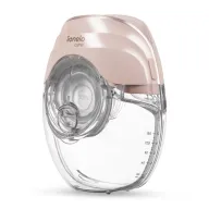 Pompa de san, Lionelo, Fidi Free Slim, Portabila, Cu accesorii, Hands-free, Trifazata, Panou control, Autonomie pana la 3 h, 9 functii de masaj, Silentioasa- 40 db, Capacitate 150 ml, Roz