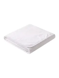 Protectie impermeabila, Qmini, Pentru patuturi 160x80 cm, Alb