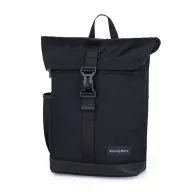 Black Friday - Reduceri Rucsac pentru mamici, Petite&Mars, Jakob, Cu 8 compartimente, Cu buzunar termic, Saltea de infasat inclusa, 30 x 46 x 15 cm, Absolute Black Promotie