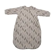 Sac de dormit cu maneci detasabile, Bebe Stars, De iarna, Din bumbac certificat Oeko Tex Standard 100, Cu fermoar, 70 cm, 2.5 Tog, Boho