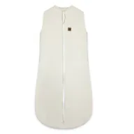 Sac de dormit, MimiNu, Premium, Din bumbac interlock, Materiale certificate Oeko Tex Standard 100, Cu fermoar, 3 - 12 luni, 2.5 Tog, Soft Beige
