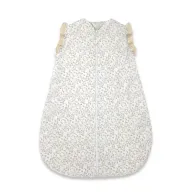 Sac de dormit, MimiNu, Premium, Pentru bebelusi, De iarna, Din bumbac certificat Oeko Tex Standard 100, Cu dantela si volan, 70 cm, 2.5 Tog, Meadow