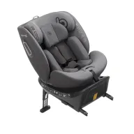 Scaun auto, Be Cool, Nitro, I-Size, Rotire 360 grade, 40-150 cm, 0-36 kg, Cu Isofix, ECE R129, Be Smoke