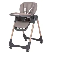 Scaun de masa, FreeON, Kai,Pana la 15 kg, Inaltime reglabila in 8 pozitii, Suport de picioare reglabil in 3 pozitii, Reglare spatar in 4 pozitii, Cu tavita reglabila, 6-36 luni, Coffee