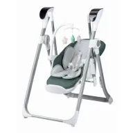 Scaun de masa si balansoar, FreeON, Oli Deluxe, 2 in 1, Transformabil, Multifunctional, Cu melodii de leagan, 0 luni+, Pistachio
