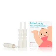 Cateter Rectal, Fridababy, Set 10 bucati, Pentru ameliorarea gazelor intestinale, 0-12 luni